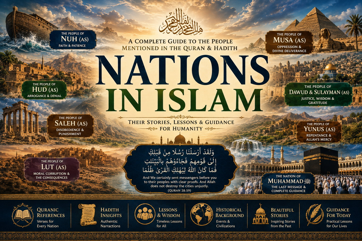 All Nations Mentioned in Islam: Complete List