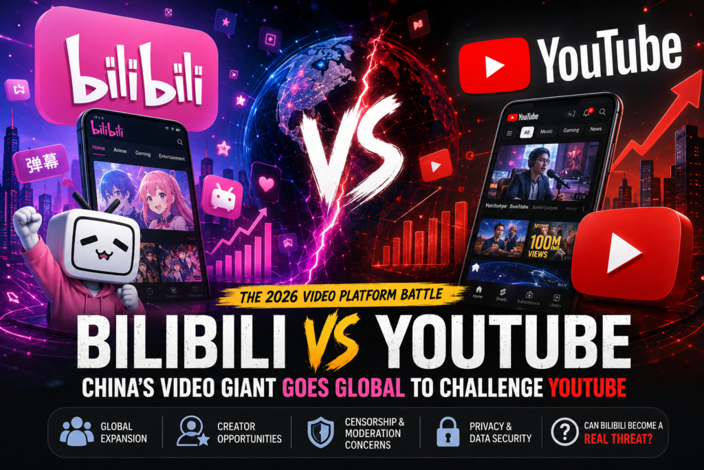 Bilibili vs YouTube: China’s Video Giant Goes Global 2026