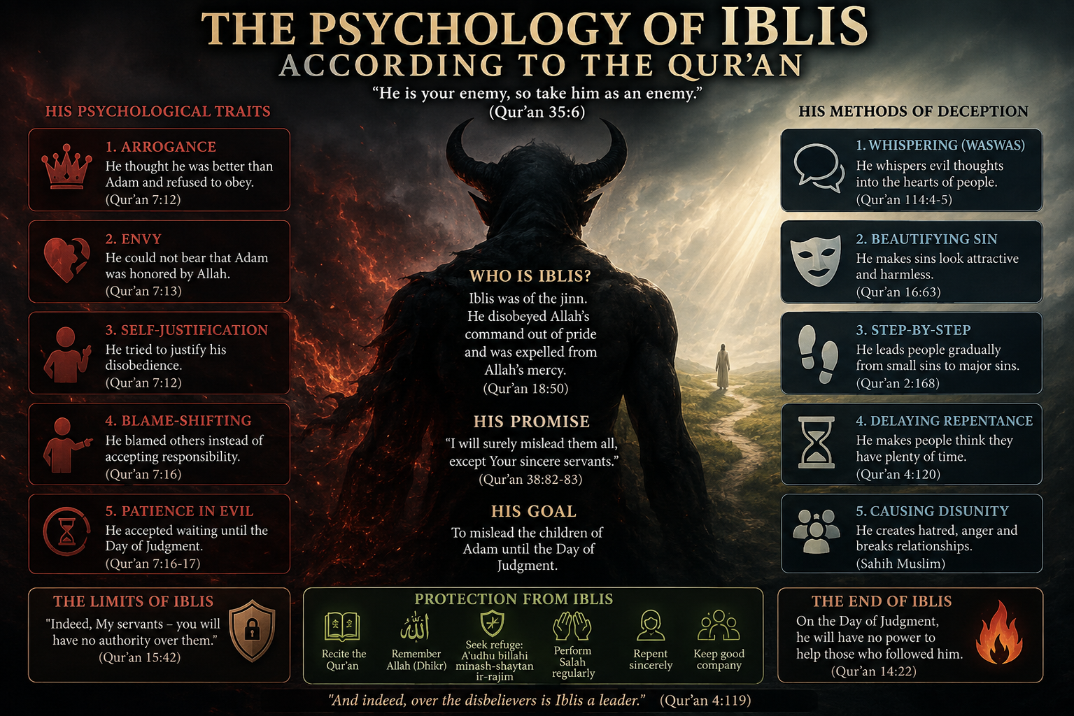 The Psychology of Iblis