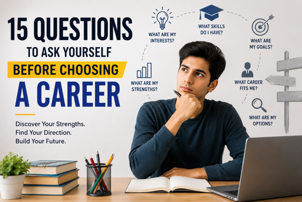 15 Questions to Ask Yourself Before Choosing a Career