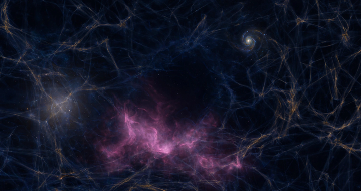 Cloud-9 ghost galaxy with almost no stars near Messier 94 dark matter halo