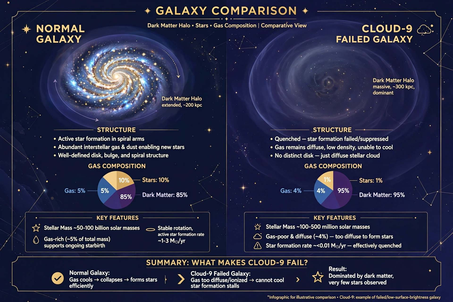 GALAXY COMPARISON